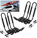 Car Rack & Carriers Universal 2 Pairs J- Shape