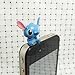 ZOEAST(TM) Cute Lilo & Stitch ET Baby Blue Monsters Inc Dust Plug 3.5mm Phone Headphone Jack Earphone Ear Cap Dust Plug Charm iPhone 5 5S SE 6 6S Plus Huawei Samsung iPad iPod HTC ( Random 1PC Stitch)