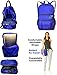 2GOECO Lightweight Backpack for Travel Hiking Convertible Foldable Packable Daypack Bag 20L Blue
