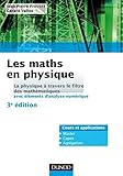 Les maths en physique - 3e édition: La physique à travers le filtre des mathématiques by