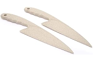 Starfrit Gourmet ECO - Set of 2 Salad Knives - 2 x 11.8" - Wheat Straw Fibers