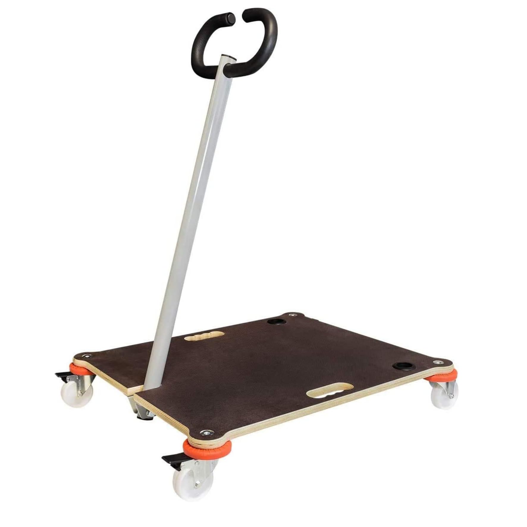 WAGNER moving dolly/stacking trolley MM 1377 I 70 x 60 cm - ideal for stacking chairs I with drawbar I non-slip, wall-saving & lockable I load capacity 200 kg - 20137701