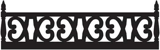 Dnven Schlafzimmer Geschnitzt Aus Holz Style Kopfteil Bett Post Scroll Vines Blumen Stil Abnehmbare Schlafzimmer Wanddekoration Aufkleber Size 59 X 18 Amazon De Kuche Haushalt