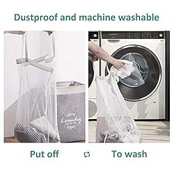 YOUDENOVA 72L Large Laundry Hamper Basket with