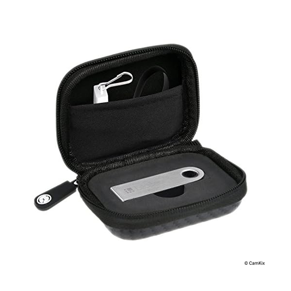 Protective-Case-for-Ledger-Nano-S-BitcoinCryptocurrency-Wallet-including-USB-Strap-for-Transport-Power-and-Data-Transfer-Durable-Nylon-Hardshell-Case-with-Mesh-Pocket-Light-Secure CAMKIX Protective Case for Ledger Nano S Bitcoin/Cryptocurrency Wallet including USB Strap for Transport, Power and Data…