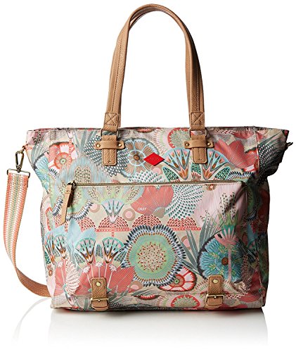 Oilily Carry All Shoulder Bag, Peach Rose