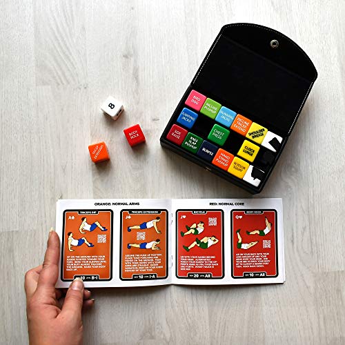 Stack 52 Quick Sweat Fitness Dice. Bodyweight Exercise Workout Game. Designed by a Military Fitness Expert. Video… - Image 3