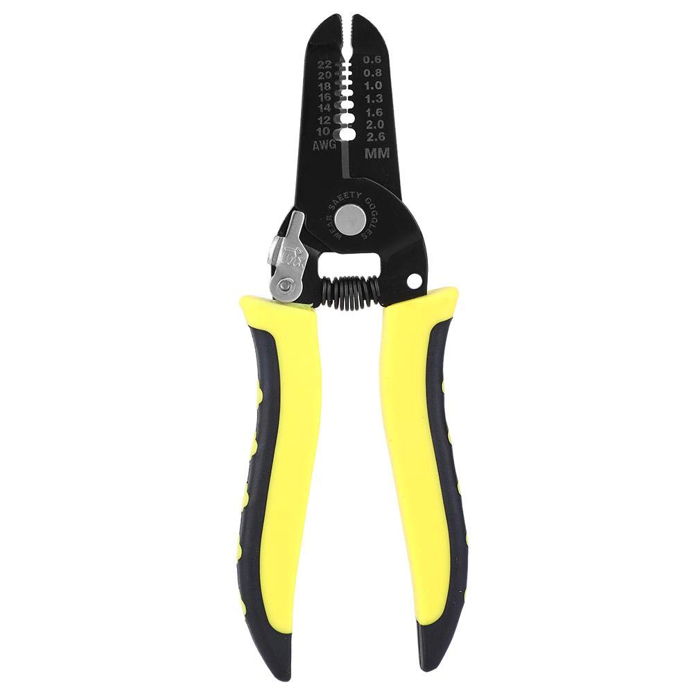7-in-1 Wire Pliers, Stripping Pliers 10-22AWG/0.6-2.6mm Cable Stripper Pliers Wire Cutter