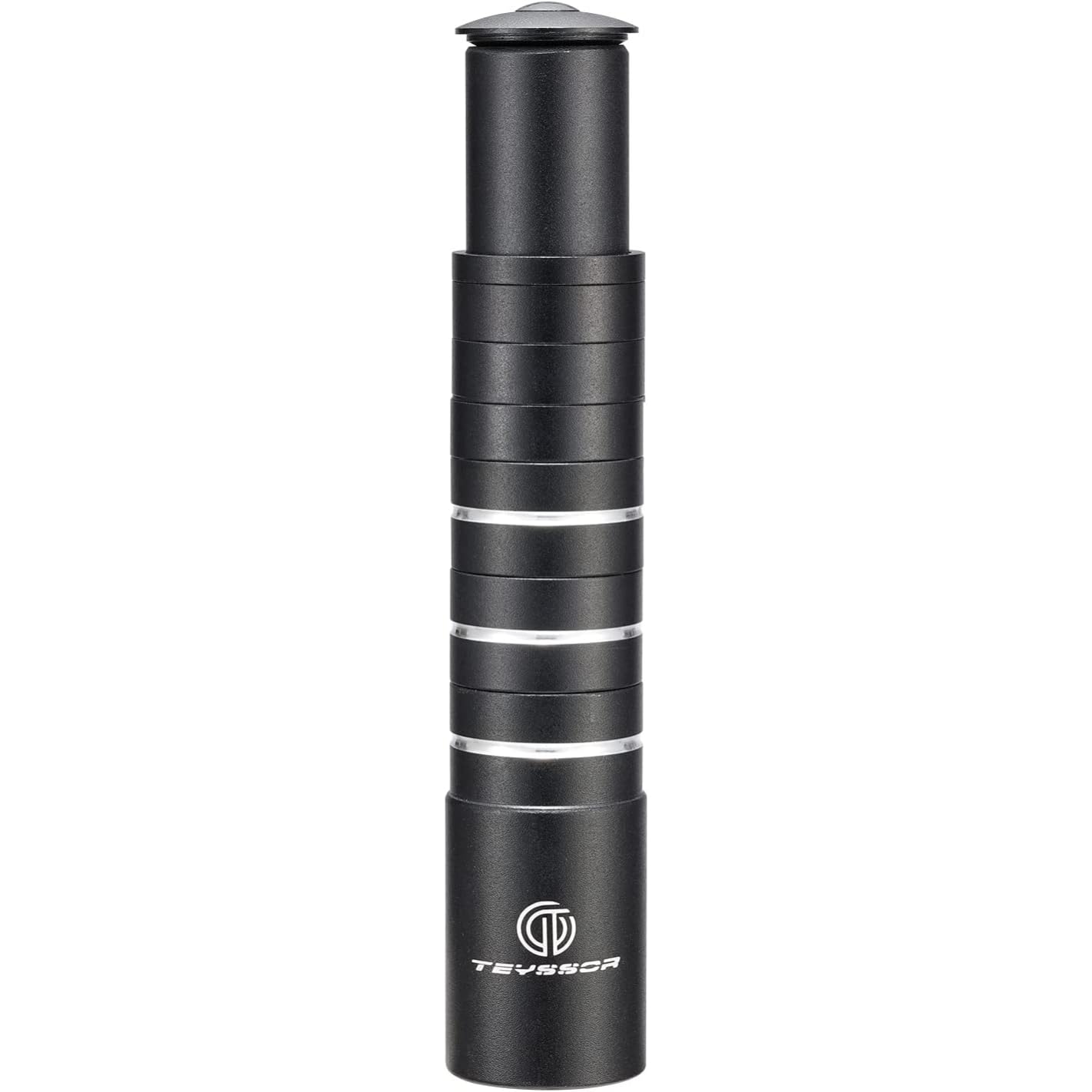 Teyssor Bike Stem Riser Aluminum Alloy Bicycle Fork Stem Extender 28.6mm 1-1/8’’ Handlebar Riser Adapter for MTB Road Bike