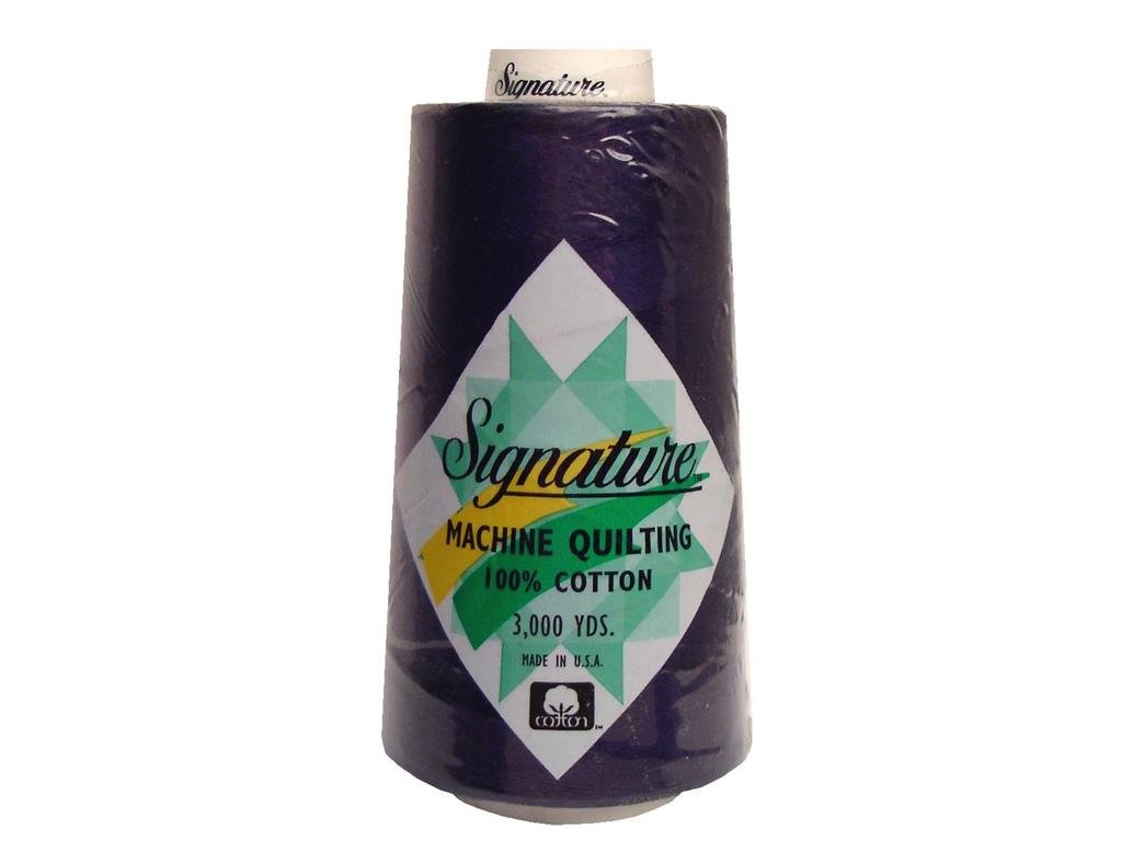 Signature 100% Cotton Quilt Thread 3000 Navy, Blue