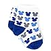 Mickey Mouse Baby 6 pk Socks (0-6M, Mickey Blue Crew)