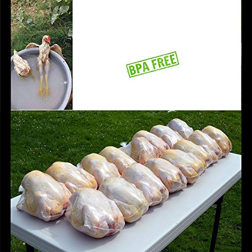 LabZhang Poultry Shrink Bags25pcs Chicken Shrink Wrap Bags,10"x16