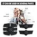 SHENGMI Abdominal Muscle Toner,EMS Abs Trainer,Abdominal Toning Belt,Wireless Body Massage Gym Workout Home Office Fitness Equipment For Abdomen/Arm/Leg