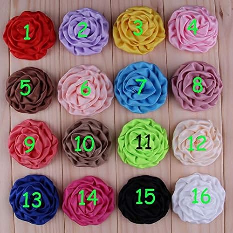 Amazon Com Utini 4pcs Lot Girl Hair Clips With 3 Chiffon