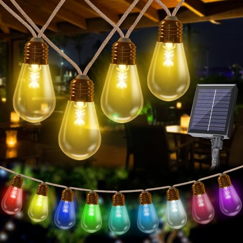 Colors Changing Solar String Lights Outdoor