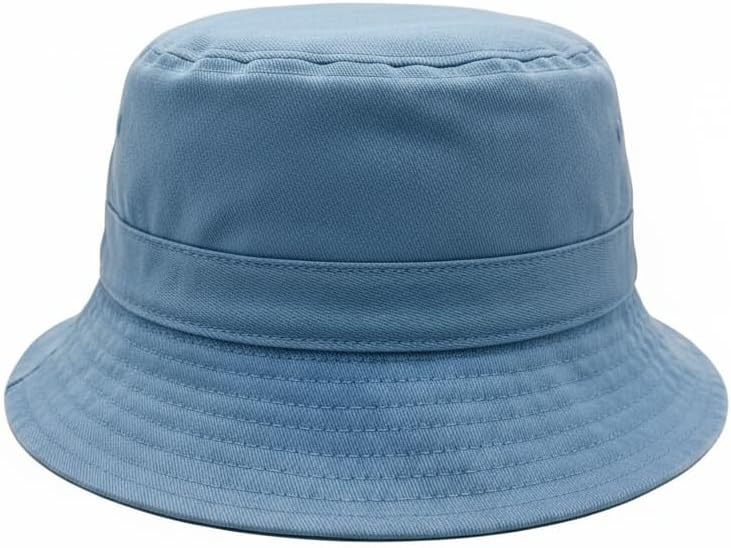 Unisex Bucket Hat - Flat Crown - Lightweight - Adjustable - Summer Hat - Golf Golf best plain Bucket, fishing sun hat with short brim  main image 3