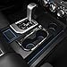 CupHolderHero fits Toyota Tundra Accessories 2014-2021 Premium Custom Interior Non-Slip Anti Dust Cup Holder Inserts, Center Console Liner Mats, Door Pocket Liners 29pc Set (Bucket Seat) (Blue Trim)