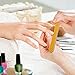 Cyber Monday Deal Nail Files Washable Double Sided 100 180 Grit 10Pcs Waterproof Nail File