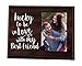 Elegant Signs Lucky to Be in Love Romantic Gift Picture Frame for Boyfriend or Girlfriend