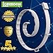 LORDDDON Flea and Tick Prevention Collar One Size Fits All Dogs and Cats Flea and Tick Control with Adjustable Design
