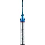 Turnextte O Flute Spiral Router Bit for CNC, 1/16