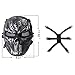[Black Friday Deal] Thiroom Full Face Tactical Airsoft Paintball Cosplay Mask with Metal Mesh Eye Protection M06 Iron Mask for Airsoft/BB Gun/CS etc