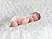 2013Newestseller Newborn Baby Photography Props Blanket 3D Rose Flowers Photo Backdrop Beanbag Background Rug(White)