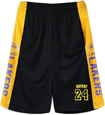 Ysport Los Angeles Lakers Basketball Shorts 24 Kobe Fans Sport Memorial Shorts Breathable S 5xl Color Black Size 5xl Amazon Co Uk Kitchen Home
