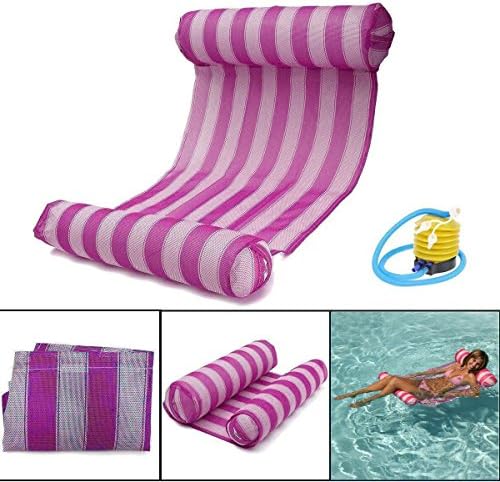 theBlueStone Water Hammock Swimming Pool Beach Floating Recliner Lounger Float Raft Chair Inflatable PVC Swim Mat