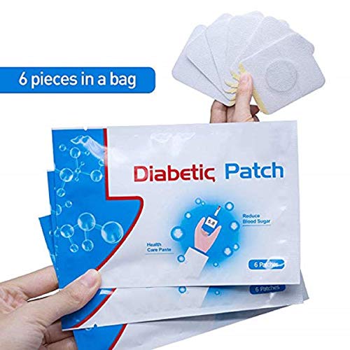 Maikoa 12Pcs /2bags Diabetes Pads, Keep Blood Sugar Balance, Pure Natural Herbal Diabetes