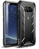 Poetic Revolution Galaxy S8 Rugged Case With Hybrid Heavy Duty Protection WITHOUT Screen Protector for Samsung Galaxy S8 Black