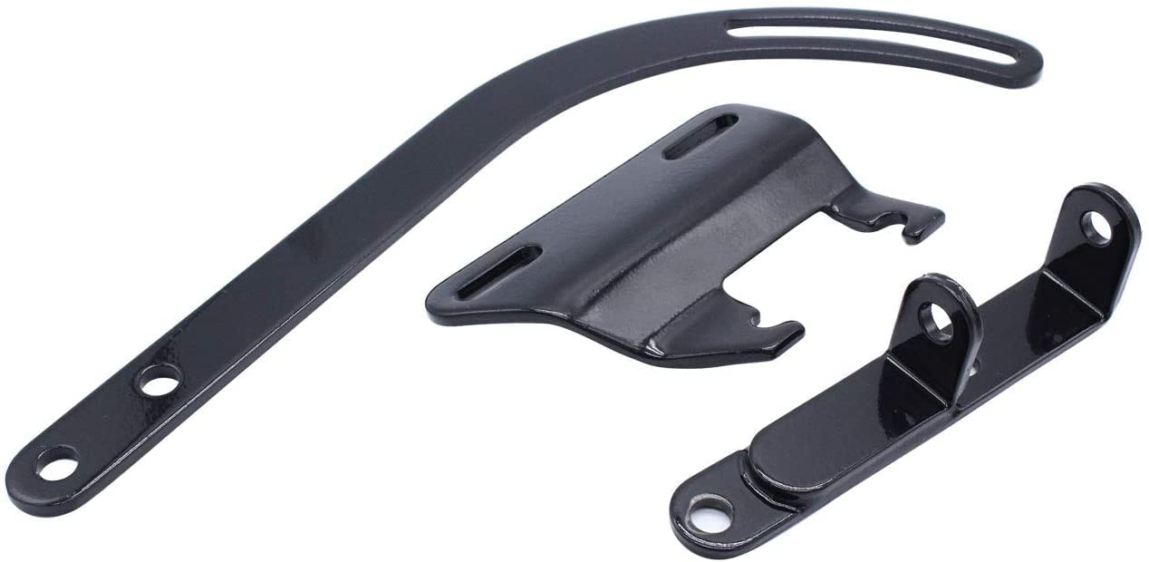 Photo 1 of 3 PCS/Set SHLPDFM Chevy SBC Black Colour Alternator Bracket Fits for Small Block Chevy 265 283 327 350 383 400 Engines with Short Water Pump