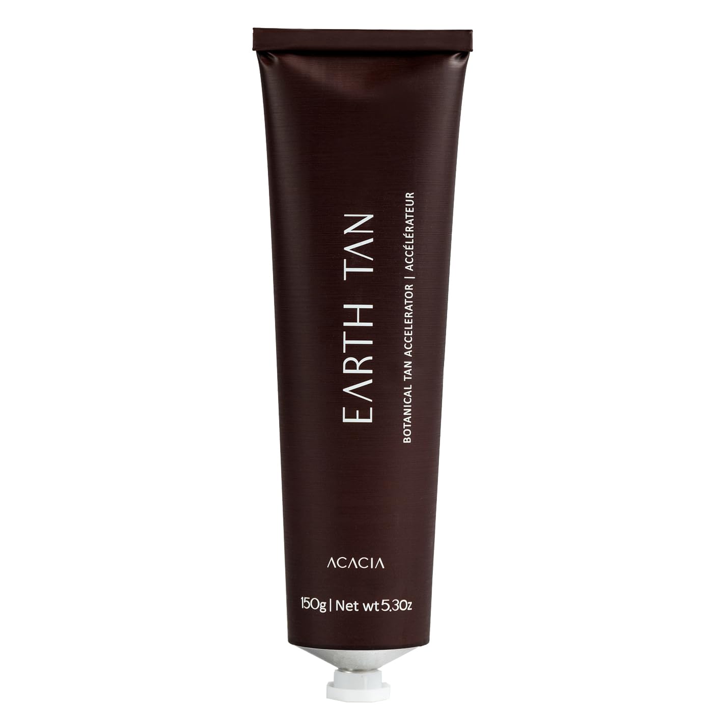 Earth Tan Acacia Organic Tanning Oil Gel - Plant Based Dark Tan Accelerator & Extender for Sun & Sunbed - Natural Vegan Bronzing Oil Gel with Coffee Extract Bronzer - 150g