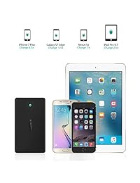 Aukey 30000 mAh Power Bank con rayo y Micro USB, 4.8 de entrada a salida USB Dual para Nintendo Switch 2017, iPhone 7 7 Plus, iPad Pro Air 2 y Más