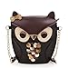 Cute Black Brown Owl Bag/Coin Purse