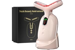 IHELOL Microcurrent-Facial-Device, Face Massager,Multifunctional Facial Massager, Face Sculpting Tool for Skin Care, Anti Aging and Double Chin (Pink Gold)