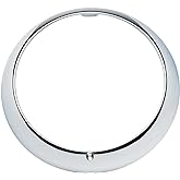 Omix-Ada | 12419.02 | Headlight Bezel Kit, Chrome | OE Reference: 649518 | Fits 1953-1971 Jeep CJ3B / CJ5 / CJ6