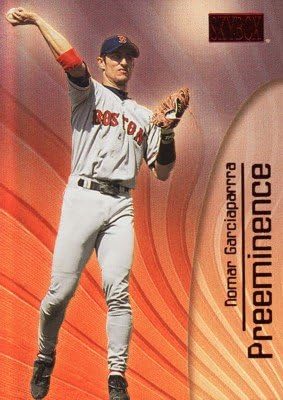 Amazon ノマー ガルシアパーラ Nomar Garciaparra 00 Skybox Preeminence Ruby 50枚限定 トレカ 通販