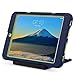 ULAK iPad Mini 2 Case,iPad Mini 3 Case,iPad Mini Retina Case, Anti-Slip Shock-Absorption Silicone High Impact Resistant Hybrid Three Layer Protective Case Cover with Separate Kickstand - Navy Blue