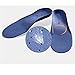 Dr. Foot Full Orthotics Shoe Insoles - Arch Support Inserts Correct Flat Feet, Over-Pronation, Fallen Arch (S - W6.5-8 | M5.5-7) Blue&Black