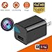 QBAOTE Spy Camera, Hidden Camera, Premium Pack, HD 1080P, Motion Detection, USB Hidden Camera, Surveillance Camera, Mini spy Camera, Nanny Camera