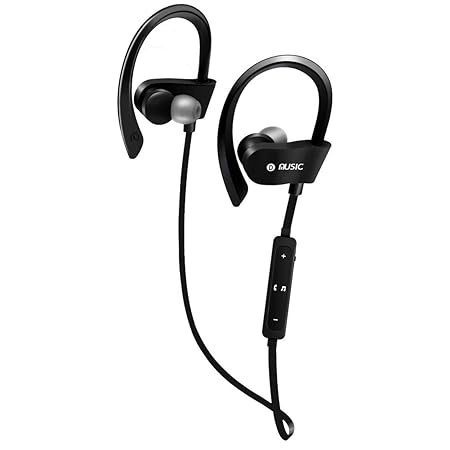 Khool® Drahtlose Sportkopfhörer. Sport-Bluetooth-Headset 4.2 für Fitness, Laufen. Verbessertes Modell 2019. Wasserabweisend