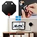 E-More Amplified HDTV Antenna, 1080P Digital HDTV Antenna, 50 Mile Range with Detachable Adjustable Amplifier USB Power Supply and 16.4ft Coax Cable
