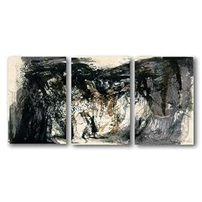3 Panel Canvas Wall Art Abstract Oil Painting Pictures Home Wall Decorations for Bedroom Living Room Paintings Canvas Prints Framed - 16"x24" x 3 Panels