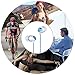 Vanten Premium Metal In-ear Earphones Heavy Bass Stereo Loud Sound Earbuds Noise Isolating Headphones with Answer Calling Control 3.5mm for Smartphones (Blue/White)