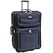 Travel Select Amsterdam Expandable Rolling Upright Luggage, Navy, 4-Piece Set