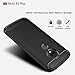 Moto E5 Play Case, Moto E5 Cruise Case with HD Screen Protector UCC Frosted Shield Luxury Slim TPU Bumper Cover Carbon Fiber Design and Anti-Scratch and Non-Slip Cover for Moto E5 Play Black