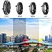 Neewer 4 Pieces Filter Kit for Yuneec Typhoon Q500 4K CGO3 Camera, Typhoon H Camera, Includes: ND4, ND8, UV and CPL Filter, Made of Optical Glass and Aluminum Alloy Frame
