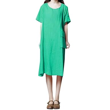 Amazon ワンピース レディース ドレス ワンピース Tシャツワンピース