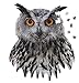 Madd Capp Puzzles - I AM Owl - 550 Pieces - Animal Shaped Jigsaw Puzzle
